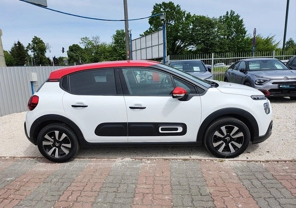 Citroen C3 cena 56900 przebieg: 13577, rok produkcji 2022 z Puszczykowo małe 154